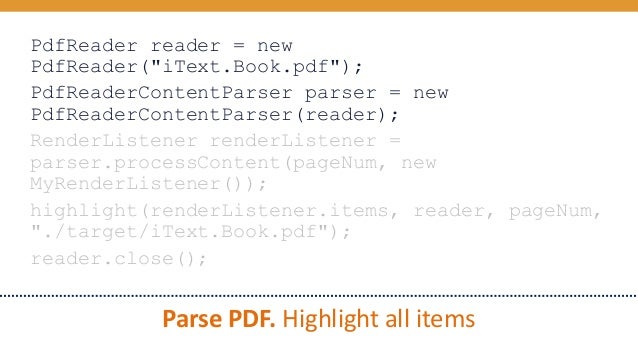 Itext Book Pdf